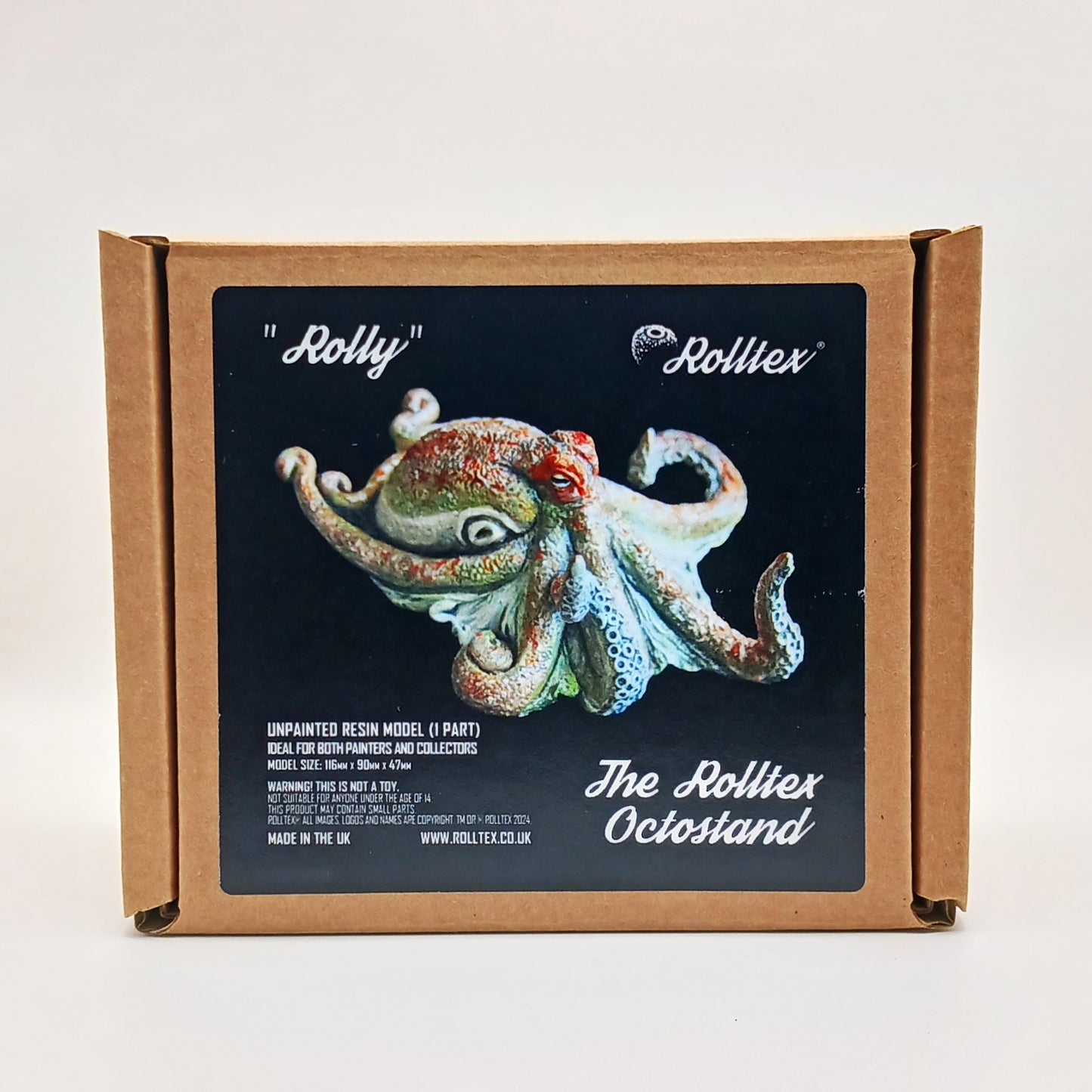 "Rolly" The Rolltex Octostand (Paintable Model)